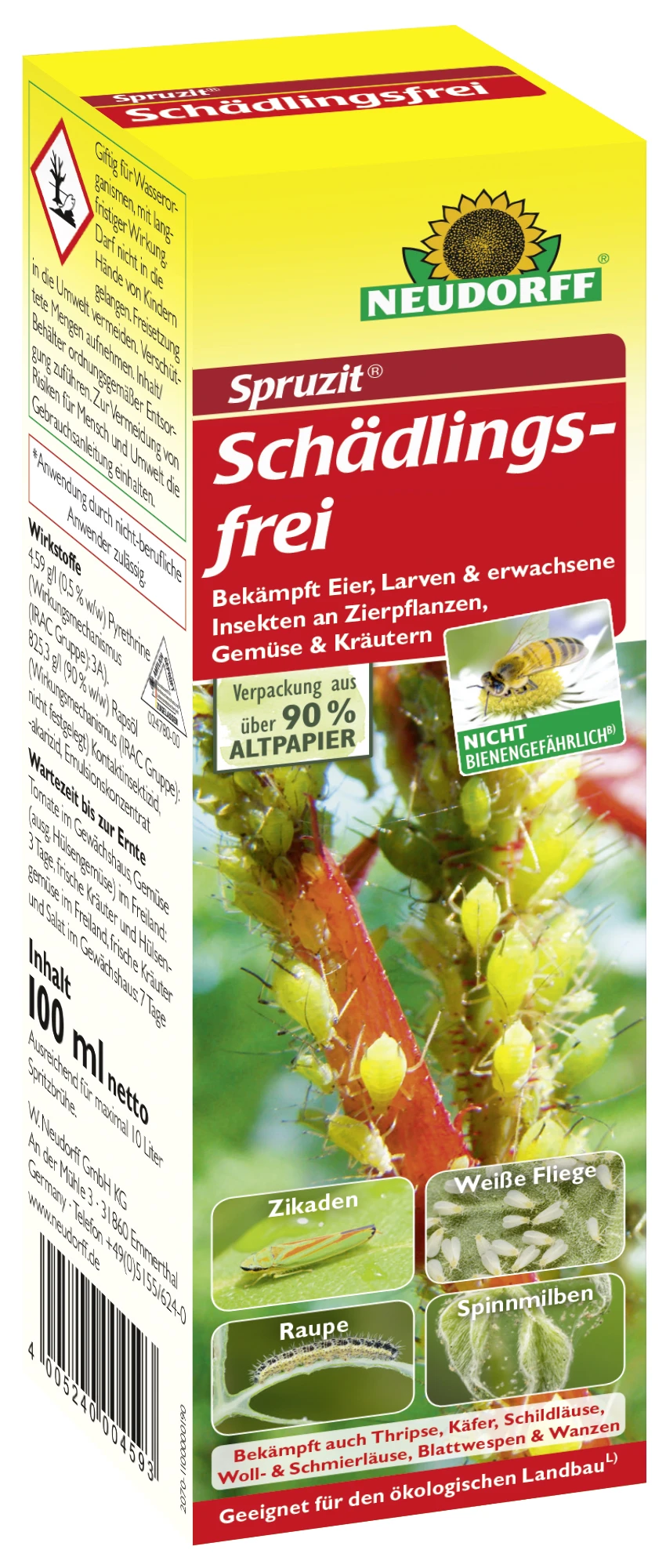 Spruzit Schädlingsfrei (100 Ml) | Pflanzenschutz & Dünger Von Neudorff 3 Spruzit Schädlingsfrei (100 Ml) | Pflanzenschutz & Dünger Von Neudorff