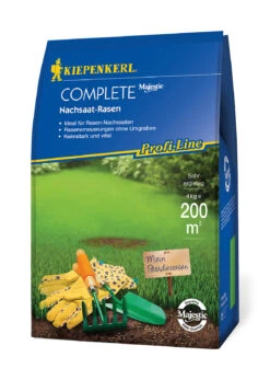Majestic Profi - Line Complete Nachsaat - Rasen (4 Kg) | Rasensamen Von Kiepenkerl