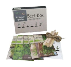 Beet-Box &quot;Kräutergarten&quot; | BIO Kräutersamen-Sets Von Samen Maier -Pegasu Samen Geschaft 536642 BIO Beet Box Kraeutergarten MHD 12 2021 BB02 sm 0