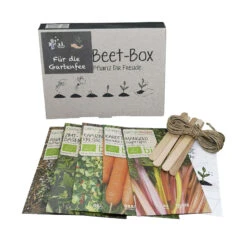 Beet-Box "Für Die Gartenfee" | BIO Gemüsesamen-Sets Von Samen Maier 12 Beet-Box "Für Die Gartenfee" | BIO Gemüsesamen-Sets Von Samen Maier -Pegasu Samen Geschaft 536709 BIO Beet Box Fuer die Gartenfee BB11 sm 0
