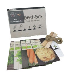 Beet-Box &quot;Für Suppenköche&quot; | BIO Gemüsesamen-Sets Von Samen Maier -Pegasu Samen Geschaft 536711 BIO Beet Box Fuer Suppenkoeche BB13 sm 0