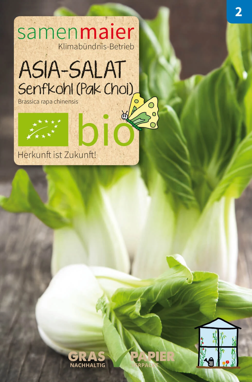 Beet-Box "Für Asia Köche" | BIO Gemüsesamen-Sets Von Samen Maier 7 Beet-Box "Für Asia Köche" | BIO Gemüsesamen-Sets Von Samen Maier – Bild 5