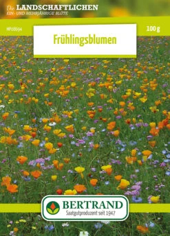 Blumenwiese Frühlingsblumen (100 G) | Blumensamen Von Bertrand