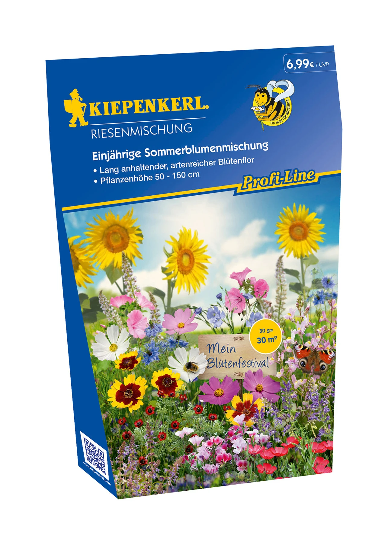 Einjährige Sommerblumenmischung (30 G) | Blumenwiese Von Kiepenkerl 3 Einjährige Sommerblumenmischung (30 G) | Blumenwiese Von Kiepenkerl