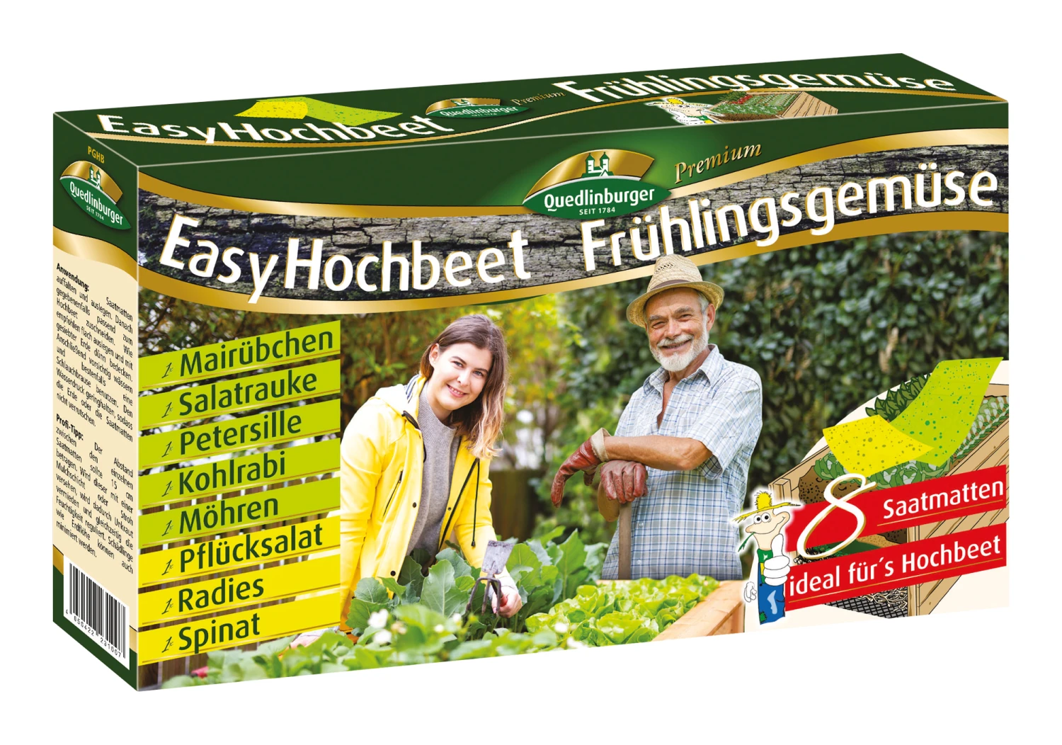 Easy Hochbeet Frühlingsgemüse | Gemüsesamen-Sets Von Quedlinburger 3 Easy Hochbeet Frühlingsgemüse | Gemüsesamen-Sets Von Quedlinburger