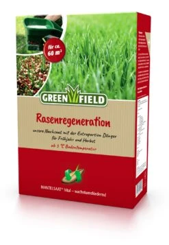 Greenfield Rasenregeneration Mantelsaat Vital (2 Kg) | Reparaturrasen Von Feldsaaten Freudenberger