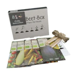 Beet - Box Frohe Weihnachten | BIO Gemüsesamen-Sets Von Samen Maier -Pegasu Samen Geschaft 549613 BIO Beet Box Frohe Weihnachten MHD 02 2022 BB28 sm 0