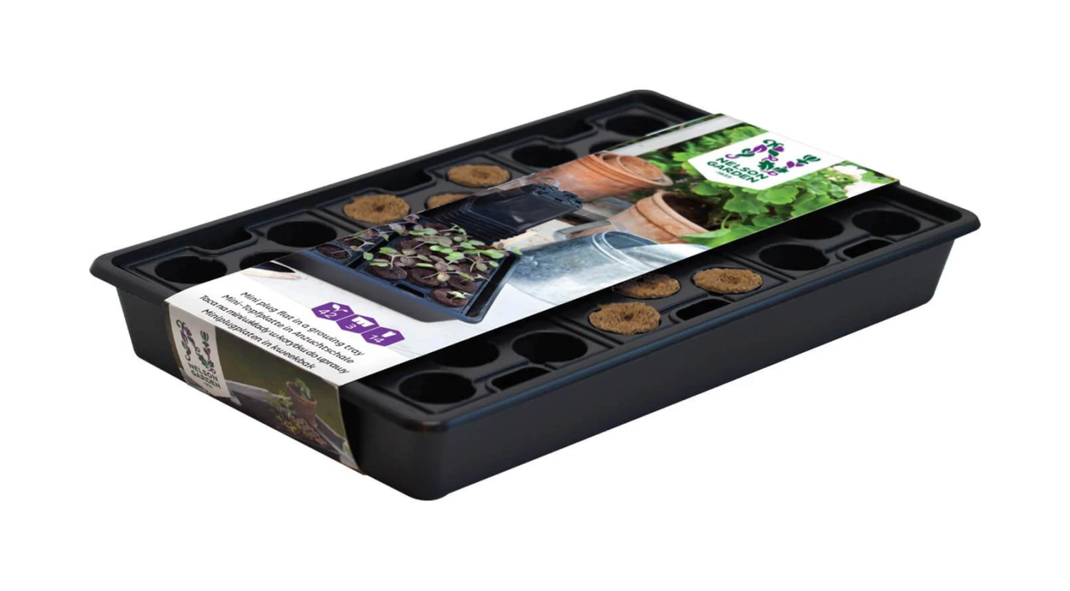 Mini-Topfplatte In Anzuchtschale | Anzuchtschalen Von Nelson Garden 3 Mini-Topfplatte In Anzuchtschale | Anzuchtschalen Von Nelson Garden