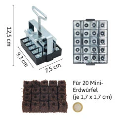 Erdballenpresse Micro 20 Soil Blocker | Erdtopfpressen Von Ladbrooke Soil Blockers -Pegasu Samen Geschaft 551990 Erdballenpresse Micro 20 Soil Blocker LADMIC20 lsb 3