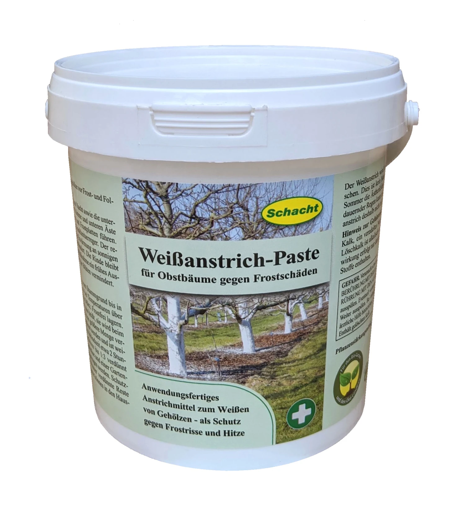 Weißanstrich-Paste Gegen Frostschäden (1,5 Kg) | BIO Baumpflege Von Schacht 3 Weißanstrich-Paste Gegen Frostschäden (1,5 Kg) | BIO Baumpflege Von Schacht