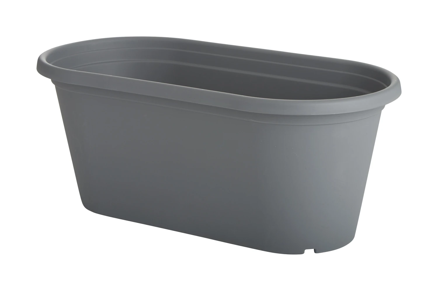 60 Cm Ovaler Blumentrog Anthrazit | Töpfe Von Clever Pots 5 60 Cm Ovaler Blumentrog Anthrazit | Töpfe Von Clever Pots – Bild 3