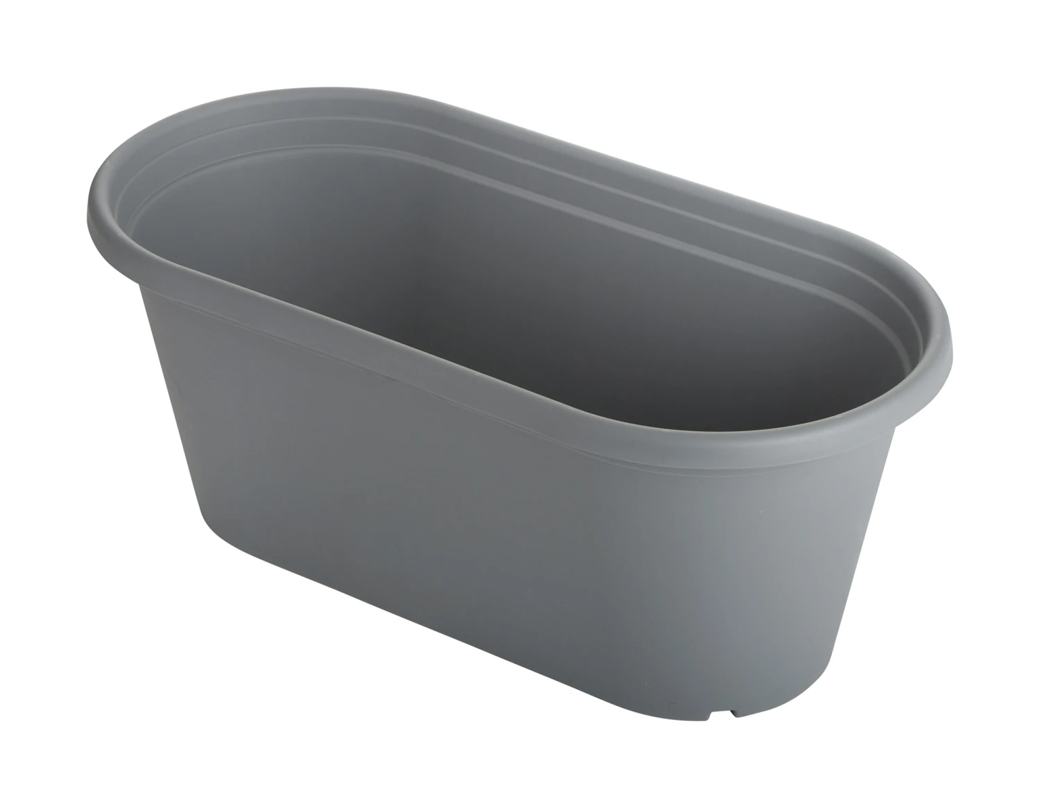 60 Cm Ovaler Blumentrog Anthrazit | Töpfe Von Clever Pots 3 60 Cm Ovaler Blumentrog Anthrazit | Töpfe Von Clever Pots