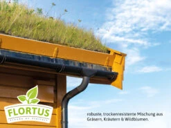 Dachbegrünung RSM 6.1 Für 18 M² (90 G) | Garagenbegrünung Von FLORTUS -Pegasu Samen Geschaft 554849 Dachbegruenung RSM 6 1 90 g 2000 0761 6