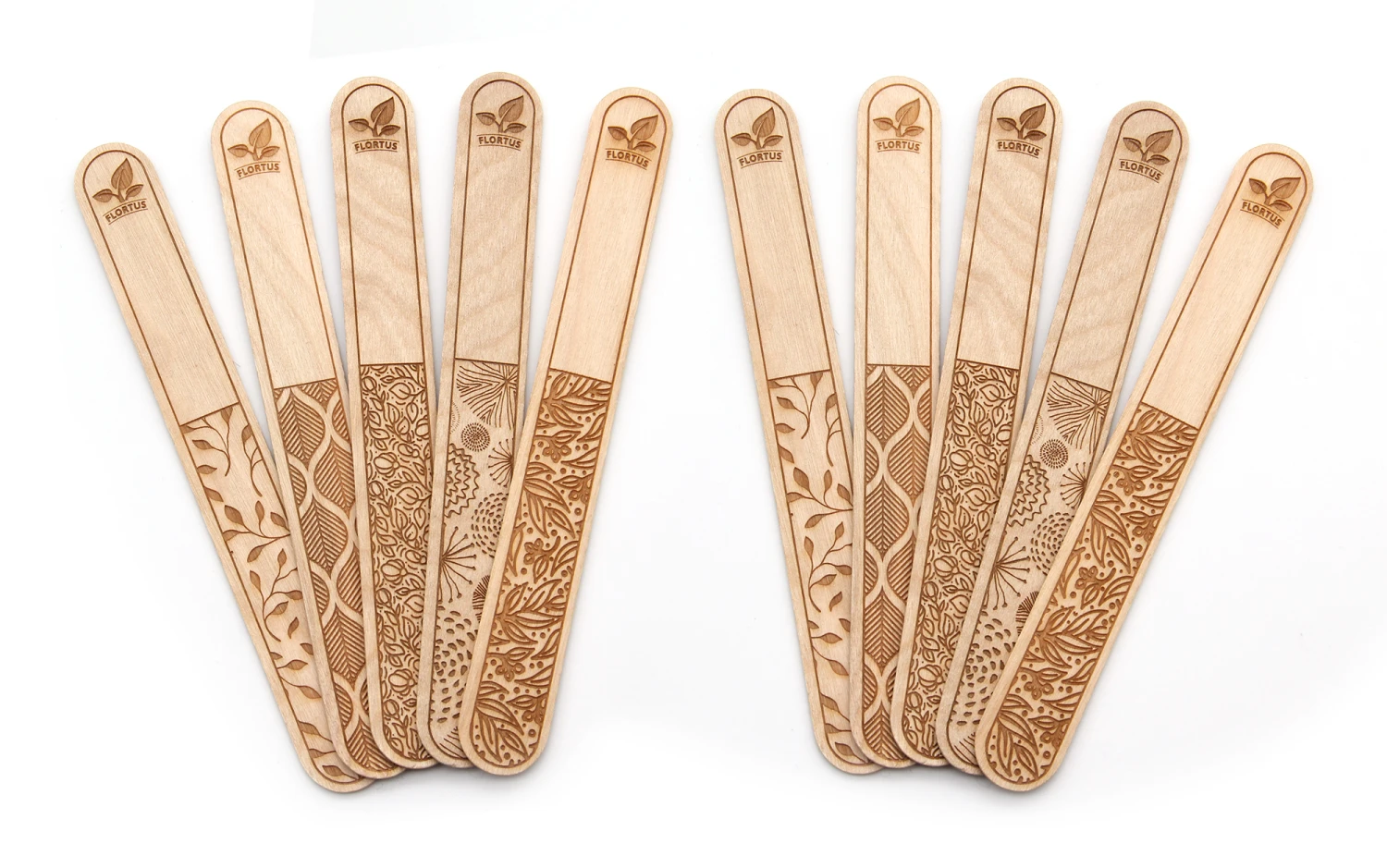 Holzstecketiketten Mit Lasergravur (10 Stück) | Pflanzenetiketten Von FLORTUS 3 Holzstecketiketten Mit Lasergravur (10 Stück) | Pflanzenetiketten Von FLORTUS