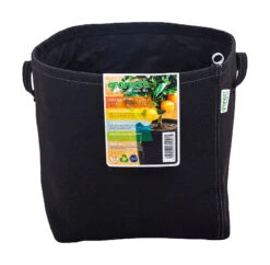 Gronest Stofftopf, Schwarz, 19 L | Blumentopf -Pegasu Samen Geschaft 558299 Gronest Stofftopf schwarz 19 l 532100 Gronest Stofftopf 19L 26 5 x 26 5 x 27 cm