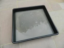 71 X 71 Cm Reinigungswanne Für Grillutensilien Quadratisch XXL | Gartenzubehör Von Garland -Pegasu Samen Geschaft 558827 71 x 71 cm Grillwanne XL G215B gl 2