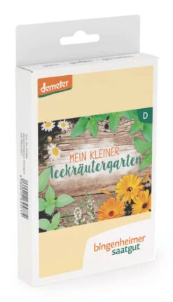 Mein Kleiner Teekräutergarten - Saatgutbox | BIO Teekräutersamen Von Bingenheimer Saatgut