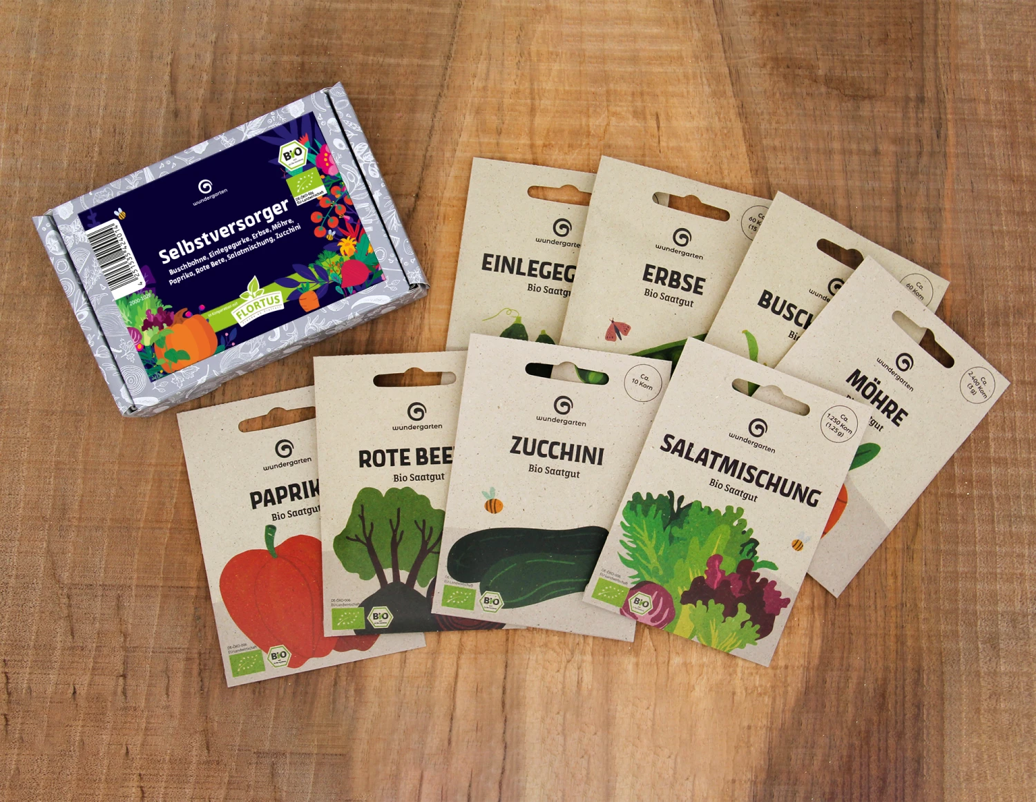 Selbstversorger Set | BIO Gemüsesamen-Sets Von Wundergarten 3 Selbstversorger Set | BIO Gemüsesamen-Sets Von Wundergarten