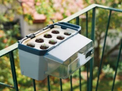 HARRY HERBS Kräutertopf Hellgrau | Kräutertöpfe Von Gusta Garden -Pegasu Samen Geschaft 560334 HARRY HERBS hellgrau 100B10 gg 1