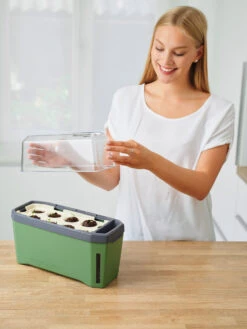 HARRY HERBS Kräutertopf Dunkelgrün | Kräutertöpfe Von Gusta Garden 18 HARRY HERBS Kräutertopf Dunkelgrün | Kräutertöpfe Von Gusta Garden -Pegasu Samen Geschaft 560338 HARRY HERBS dunkelgruen 103B10 gg 1