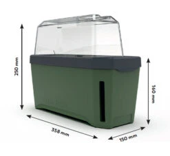 HARRY HERBS Kräutertopf Dunkelgrün | Kräutertöpfe Von Gusta Garden 13 HARRY HERBS Kräutertopf Dunkelgrün | Kräutertöpfe Von Gusta Garden -Pegasu Samen Geschaft 560338 HARRY HERBS dunkelgruen 103B10 gg 9